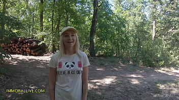 _ His Boy Tag Team Girl Lost In Woods! _ Marilyn Sugar _ Crazy Squirting, Rimming, Two Creampies - Part 1 Of 2