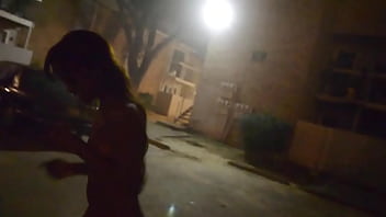 Foxy Goes Butt Naked In Public For Anyone To See