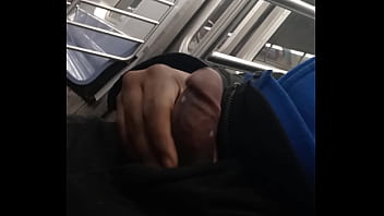 Jerking My Dick On The Train