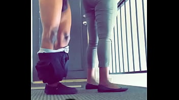 Dunta Amazin Fucks Landlord On Her Lunch Break