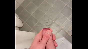 Uncut Cock Squirts Huge Load!