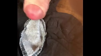 Cum Shot On Her Pantyhose Gusset