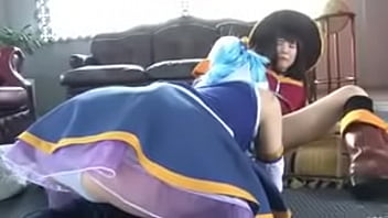 Jav Cosplay (lesbian (yuri) Love Sailor Moon, Konosuba, Re Zero, Madoka, Love Live)