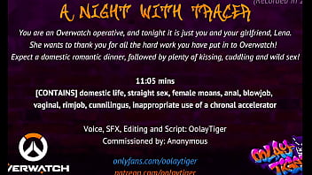 [overwatch] A Night With Tracer| Erotic Audio Play By Oolay-tiger