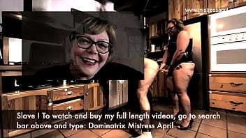 Dominatrix Mistress April - Strap-on Brain And Anal Fuck