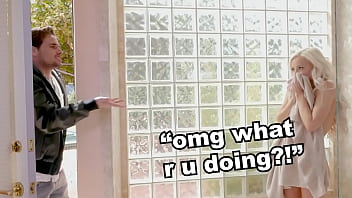 Tyler Nixon Is Peeping On Cute Young Step Sister Elsa Jean While She Is In The Shower She Doesn_t Seem To Mind As She Gobbles His Cock Pov Style