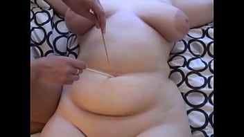 Bbw Bellybutton Play