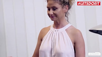 Letsdoeit - #izzy Mendosa #mr. Big Fat Dick - Slutty Milf Secretary Rough Sex With Boss For A Raise