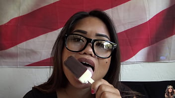 Eroticgoddessasl - Licking, Tits, Boobs, Tattoo, Glasses, Asian, Eating, Cleavage, Yummy, Thick, Filipina, Treats, Deaf - Asian_woman - 2025 - Wild - Experience - Video 2157239