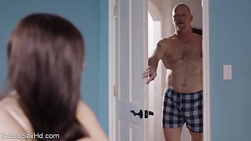 Old And Perverted Stepdad Got His Dick Sucked Off Good