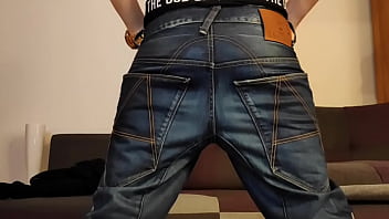 Boy Jerking In G-star Raw A-crotch Baggy Jeans (przemoboy)