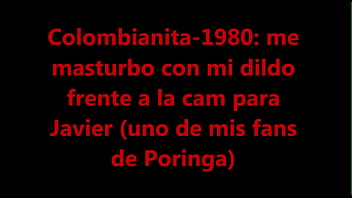 Colombianita-1980 Tremenda Masturbación Con Dildo: En Mi Segundo Vídeo Y A Solicitud De Uno De Mis Fans De Una Página Web Me Masturbo Frente A La Cam Y Tengo Un Gran Orgasmo Chorreando Mis Jugos