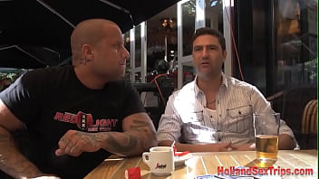 Amsterdam Prostitute Gets Facial