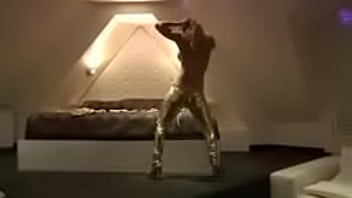 Dance Gold Spandex