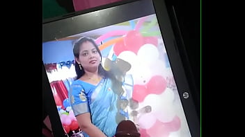 Cum Tribute For Desi Aunty