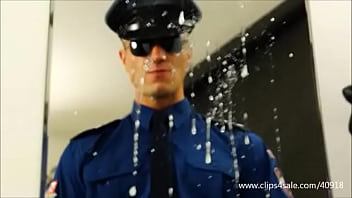 Dominant Cop Attacks With Spitting -084