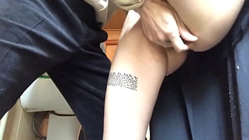 My School Teacher Made Me Squirt In A School Toilet - Real Foamy Orgasm