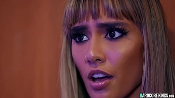 Red Light Arena Interracial Threesome