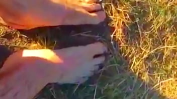 Solo Male: Feet In Mud