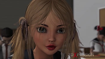 Hot Shemale Plays With A Sexy Shy College Girl In The Basement