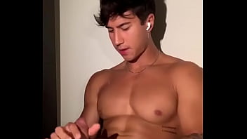 Handsome Guy Cums