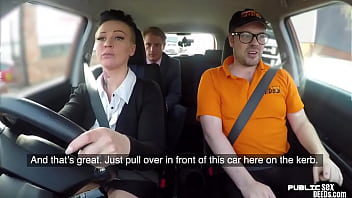 Busty English Student Fucked In Public