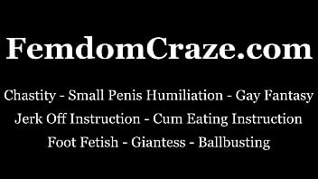 Get On Your Knees You Fucking Loser - rough, POV, bdsm, fetish, femdom - Video 1130945