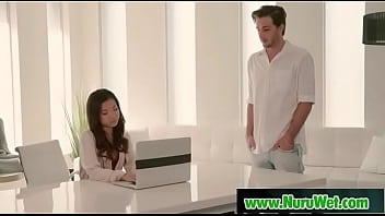 Asian Masseuse Gives Soapy Massage - Lucas Frost, Vina Sky