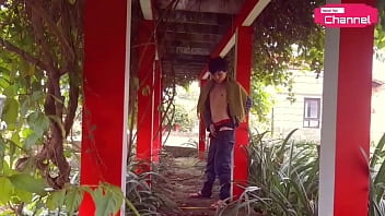[hansel Thio Channel] Public Nude - Sudden Horny When I Survey China Town Garden As The Place Chinese New Year Party Part 3