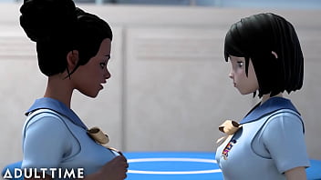 Adult Time Hentai Step-sister Rides Cock _ Lesbian S Hentai Sex