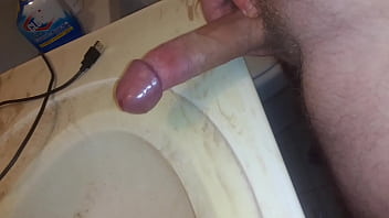 Bathroom Cumshot 2 - cumshot, cum, man, solo, uncut, soloboy, uncircumcised, nice-cock - Video 2285044