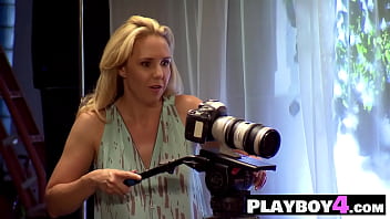 Naughty Big Tits Blonde Swallowed Big Hard Dick In Front Of The Camera