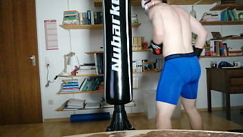 Young Guy Rou Working The Sack