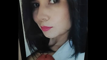 My Warm Sperm For Sexy Face Of Johanna Vanegas