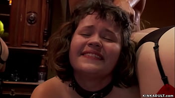 Slaves Anal Banged And Whipped