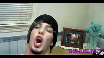 Homo Twink Jacks Off And Smokes - anal, hardcore, smoking, blowjob, handjob, masturbation, american, fetish, gay, jocks - Video 2250724