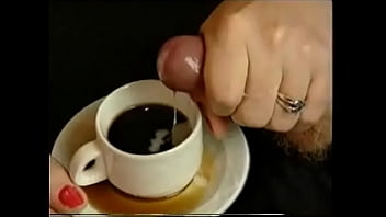 Girl Giving Hand Job Coffee Creamer