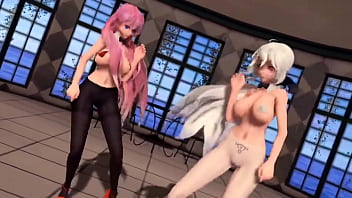 Mmd-luka And Haku-sexy Tights