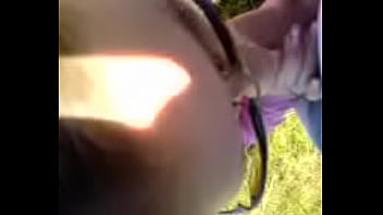 Laura Blowjob In A Field