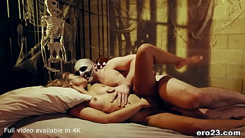 Ebony Goddess Destiny Cruz Fucked During Halloween