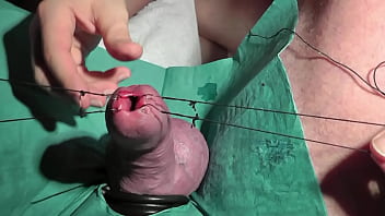 Opening My Urethra With Fishooks