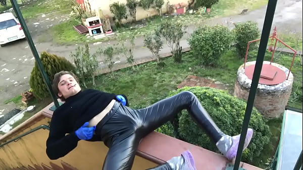 Smoking Fetish In Leather Pants ️️️