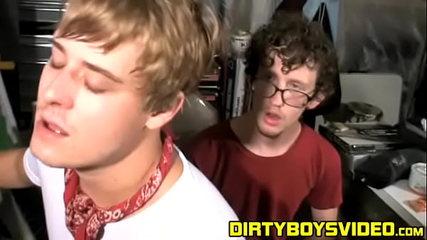 Hairy Cock Teenagers Fucking Bareback In The Garage After Bj