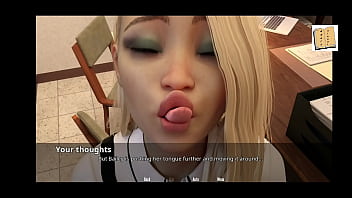 Wvm 46, Office Fun With Sexy Blonde Cheerleader.