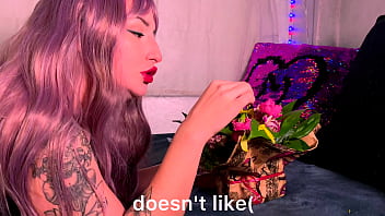 Hot Girl With Perfect Ass Rides Big Rubber Cock - Female Solo