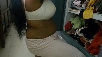 Aparna Wearing Petticoat And Panties