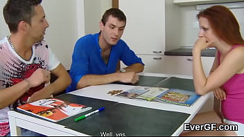 Broke Boyfriend Allows Kinky Friend To Plow His Ex-girlfriend For Cash