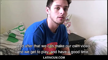Young Amateur Straight Latino Teen Boy Camilo Fucked By Roommate Alex Pov