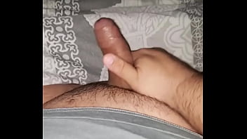 Stroking My Thick Cock And Using My Precum And Lube
