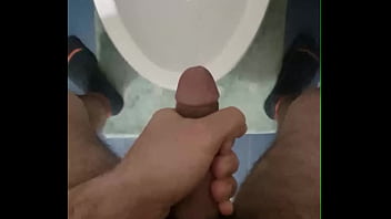 My First Handjob Video In Bathroom
